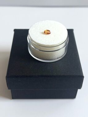 FOR LOCKET: Orange Tourmaline